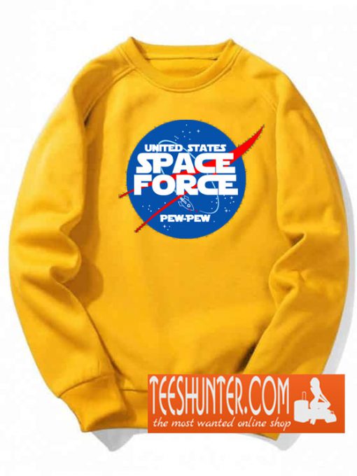 United State Space Force Pew Pew Sweatshirt