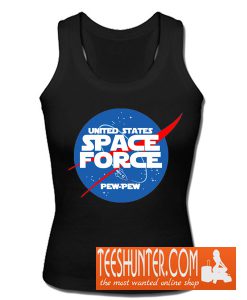 United State Space Force Pew Pew Tank Top