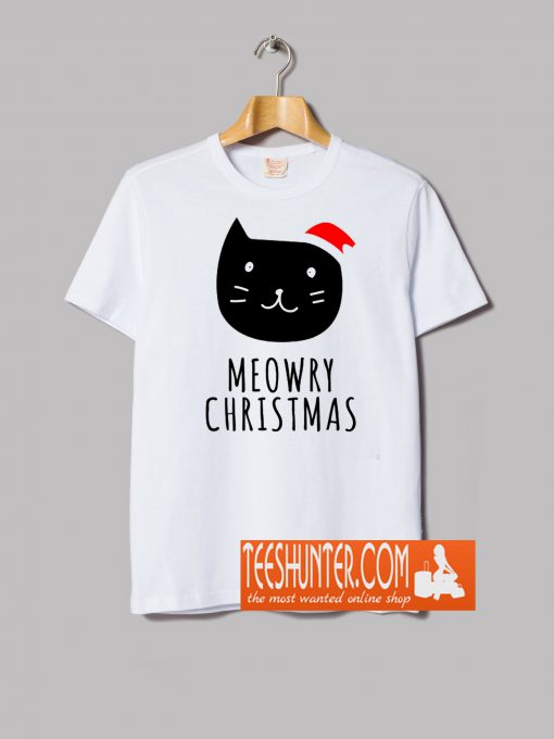 Meowry Christmas T-Shirt