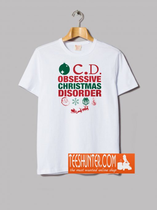 OCD Obsessive Christmas Disorder T-Shirt