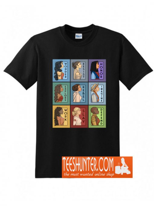 She Series Collage T-Shirt