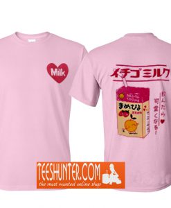 Strawberry Ichigo Milk Carton Box T-Shirt