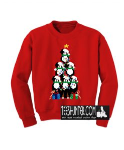 Bernese Mt Dog Puppy Christmas Tree Sweatshirt