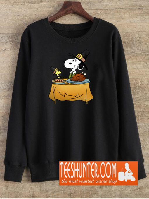 Thanksgiving Snoopy Sweatshirt