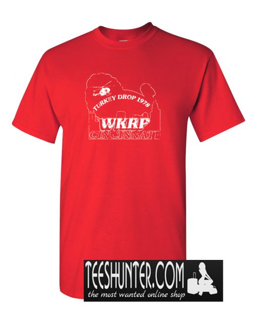 WKRP Turkey Drop Vintage T-Shirt