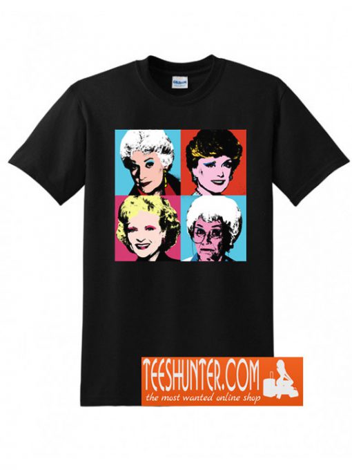 Golden Warhol Girls T-Shirt