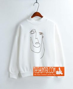 Picasso Face Sweatshirt