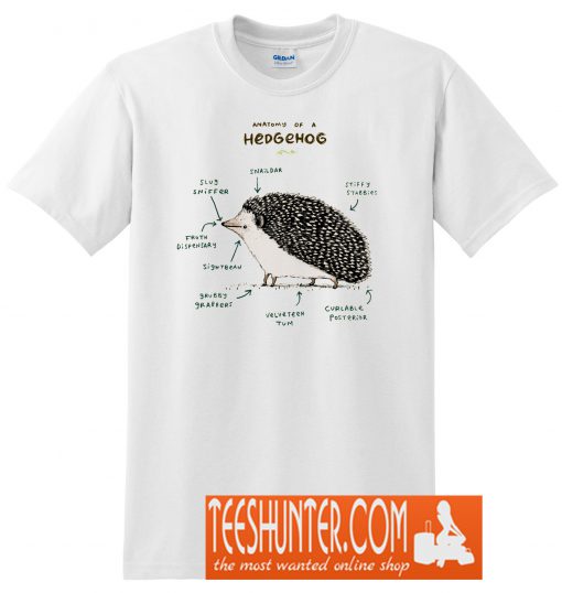 Anatomy of a Hedgehog T-Shirt