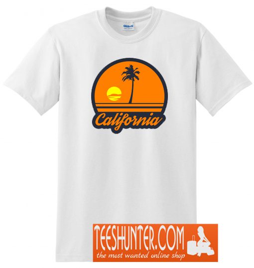 California Sunset Beach T-Shirt