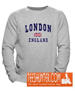 London England Flag Sweatshirt