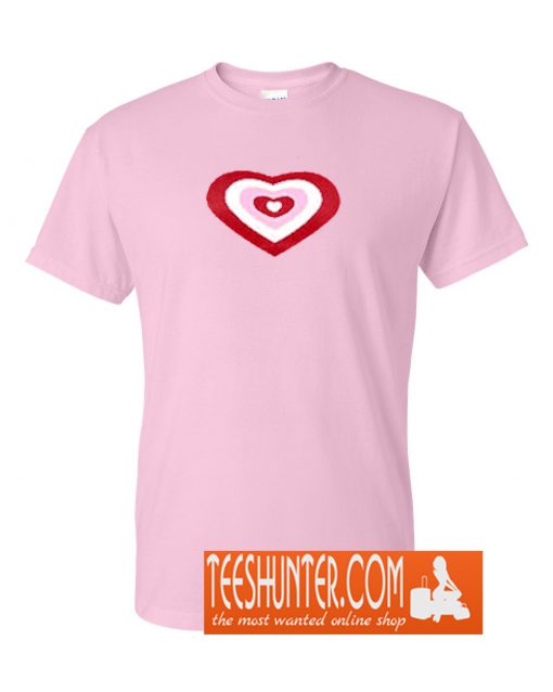 Pink Love Heart T-Shirt