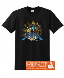 The Masked Peacock (WhiteSig) T-Shirt