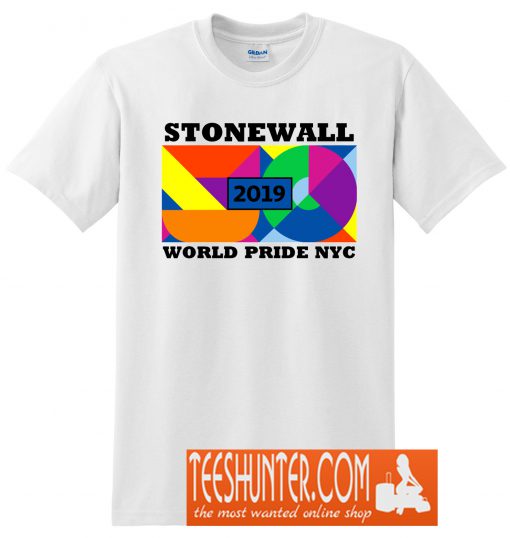 Stonewall 50 Anniversary NYC World Pride T-Shirt