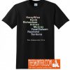 Tribute to The Exonerated Five T-Shirt