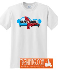 Capes on the Couch Logo T-Shirt