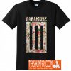 Paramore Logo Bars Floral T-Shirt