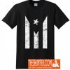 Puerto Rico Black Flag Tee T-Shirt