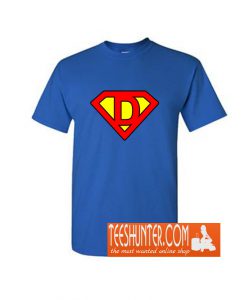 Superman Letter D T-Shirt