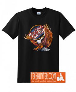 Harley Davidson Faded Worn 1983 Eagle Vintage T-Shirt