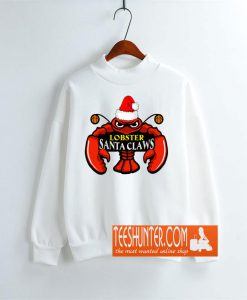 Lobster Santa Claws Christmas Sweatshirt