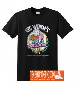 Big Worm's Ice Cream Distressed T-Shirt