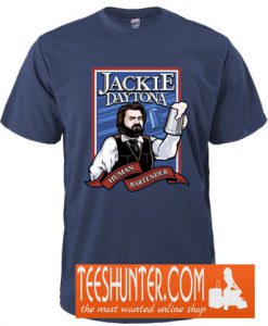 Jackie Daytona- Regular Human Bartender T-Shirt