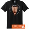 Open Black Design Tuxedo T-Shirt