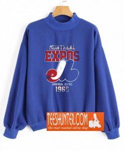 Expos Retro Baseball Sweatshirt