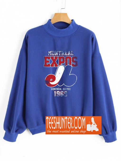 Expos Retro Baseball Sweatshirt