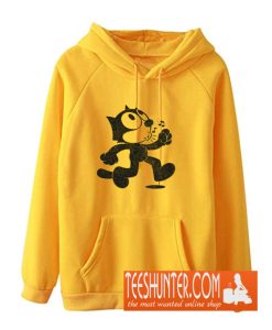 Felix The Cat - Retro Faded Design Hoodie