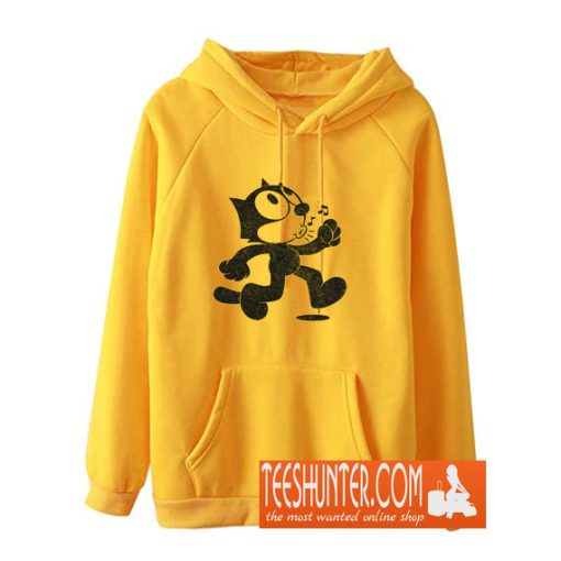 Felix The Cat - Retro Faded Design Hoodie