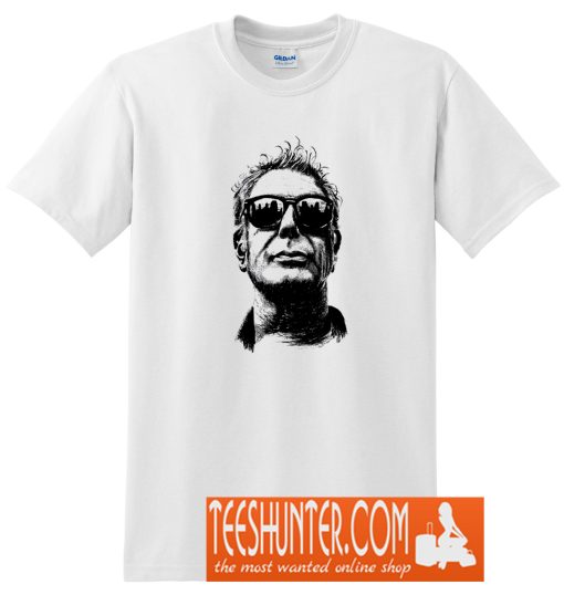 Anthony Bourdain Pencilart T-Shirt