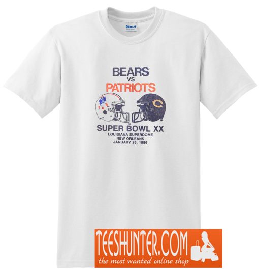 Bears vs Patriots 86 T-Shirt