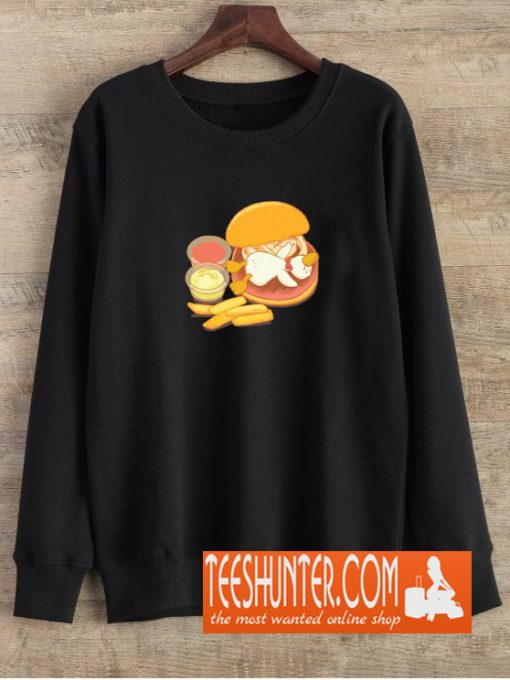 Burger Sweatshirt