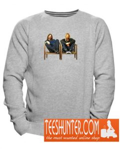 Dave & Taylor : Dave Grohl & Taylor Hawkins of the Foo Fighters Sweatshirt