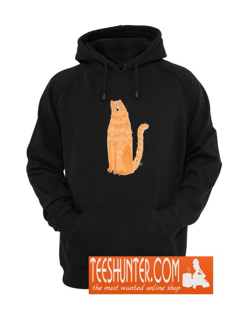 Orange Cat Hoodie