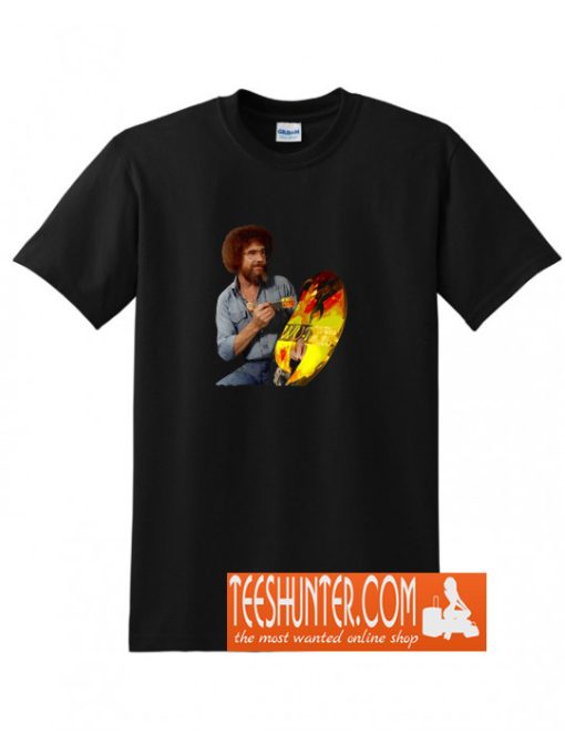 Bob Ross IS Wu Tang Paint T-Shirt