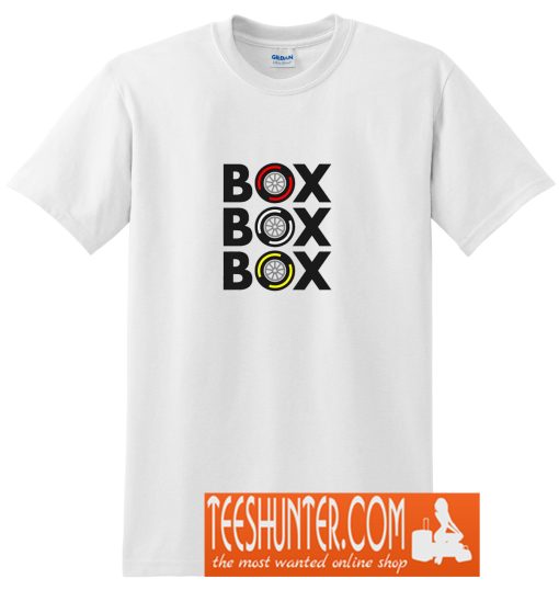 Box Box Box F1 Tyre T-Shirt