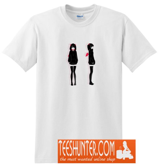 Gothic Demon Anime Girl T-Shirt