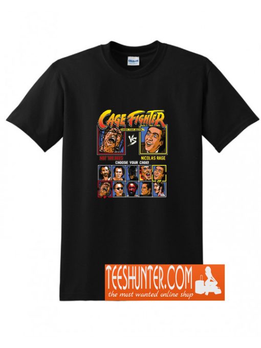 Nicolas Cage Fighter T-Shirt