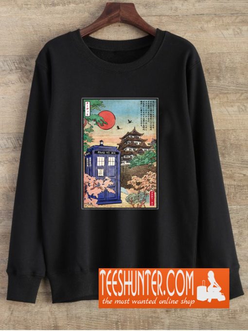 Tardis in Japan Sweatshirt