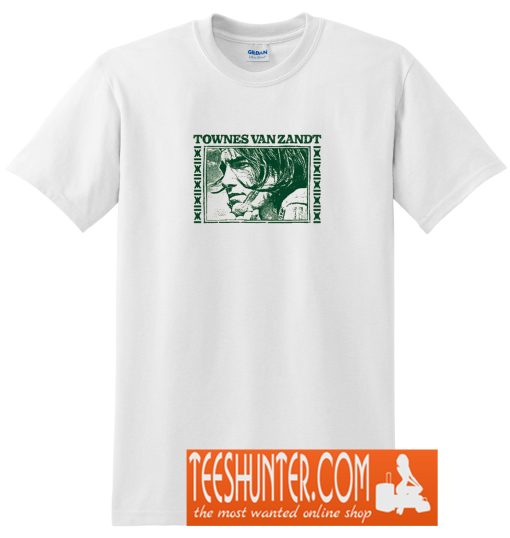 Townes Van Zandt Retro Fan Art T-Shirt