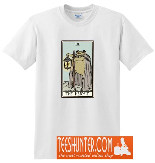 The Hermit Toad Tarot T-Shirt