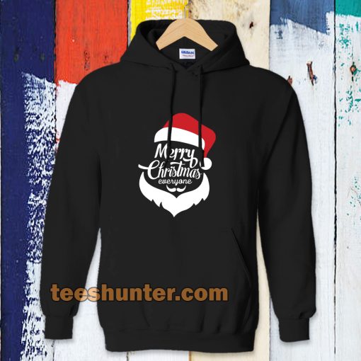 Santa Style Merry Chritsmas Hoodie