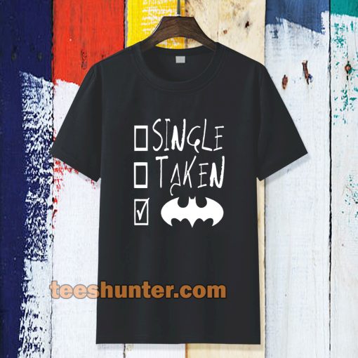 Single Taken Batman T-shirt TPKJ3