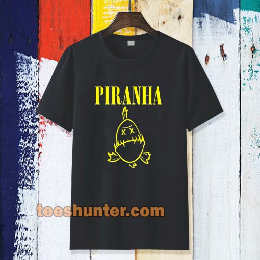 Piranha Nirvana Parody T-Shirt TPKJ3