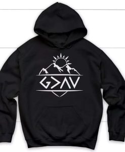 God is Greater Than The Highs and The Lows Christian hoodie TPKJ3
