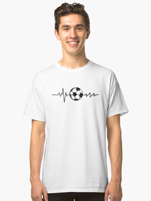 Soccer Heartbeat Essential T-Shirt TPKJ3