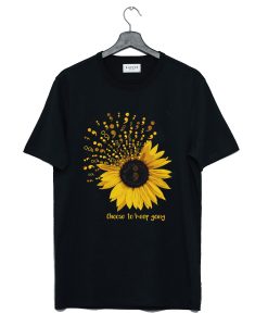 Choose To Keep Going Suicide Awareness Sunflower T-Shirt