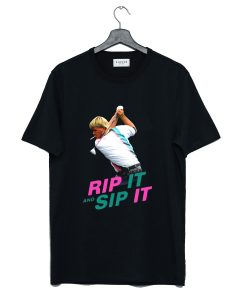 John Daly Rip It And Sip It T Shirt